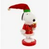 Brand new 💯 Snoopy In Red Santa Suit Nutcracker ❤️