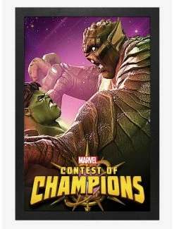 Budget 🎉 Marvel Contest Of Champions Hulk Vs Abomination Poster ✨