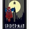 Brand new ⭐ Marvel Spider Man Art Deco Dark Poster ⌛