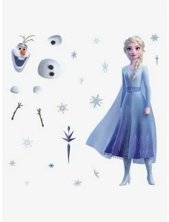 Top 10 👏 Disney Frozen 2 Elsa And Olaf Peel And Stick Giant Wall Decals ✨