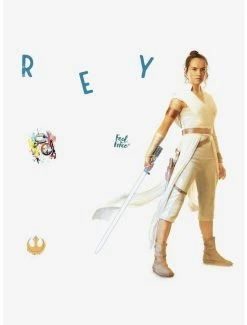Buy 🛒 Star Wars Episode IX Rey Peel And Stick Giant Wall Decals 🛒