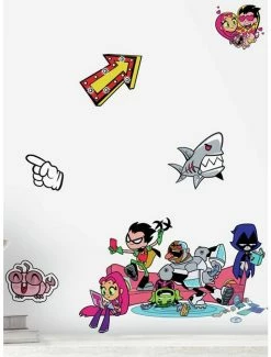 Flash Sale 🛒 DC Comics Teen Titans Go! Peel And Stick Wall Decals 🛒 -Furniture Outlet Store 13032854 av1