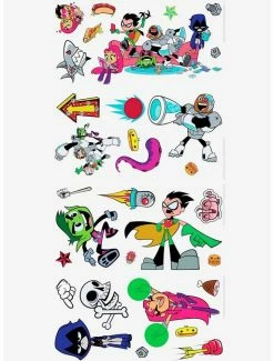 Flash Sale 🛒 DC Comics Teen Titans Go! Peel And Stick Wall Decals 🛒 -Furniture Outlet Store 13032854 av2