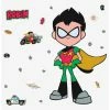 Coupon 😀 DC Comics Teen Titans Go! Robin Peel And Stick Giant Wall Decals 🤩