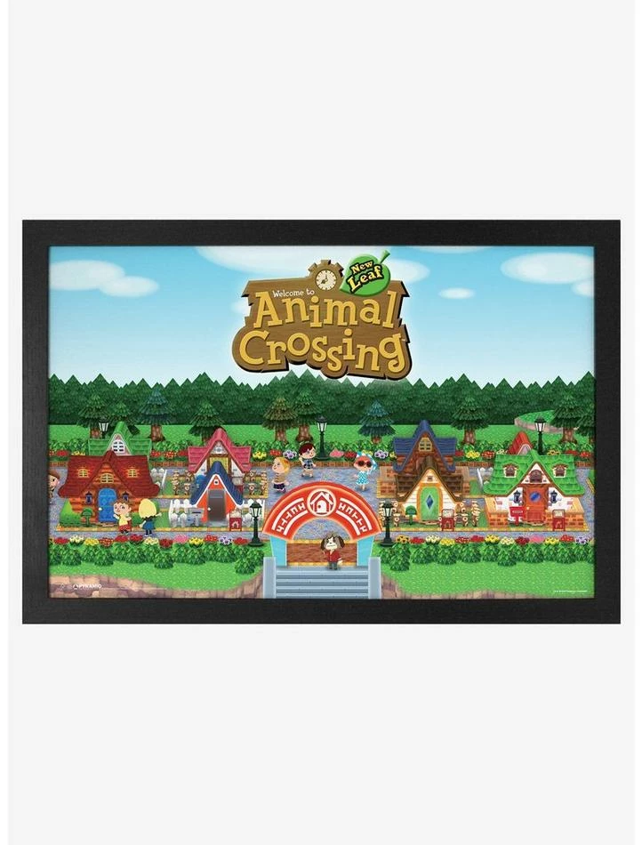 Budget π Animal Crossing: New Leaf Town Framed Wall Art π 1 Budget π Animal Crossing: New Leaf Town Framed Wall Art π