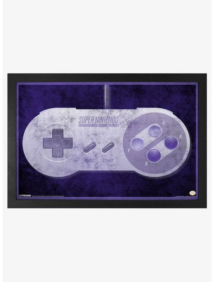 Cheap ✨ Nintendo Snes Controller Poster ⌛ 1 Cheap ✨ Nintendo Snes Controller Poster ⌛