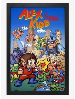 Best Pirce 🔥 Sega Classic Alex Kidd Poster 🌟