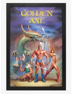 New 🌟 Sega Classic Golden Axe Poses Poster 😀