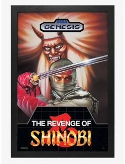 Promo 🧨 Sega Classic Shinobi Genesis Poster 😀
