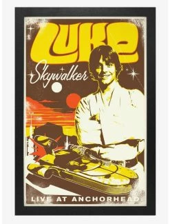 Cheapest ⭐ Star Wars Luke Live At Anchorhead Poster 🎉
