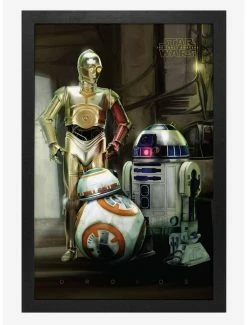 Hot Sale 🔥 Star Wars The Force Awakens Droids Poster 😀