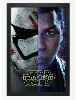 Buy 🛒 Star Wars: The Force Awakens Finn FN-2187 Framed Poster 🔥