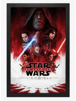 Cheapest ⭐ Star Wars The Last Jedi One Sheet Poster 🧨