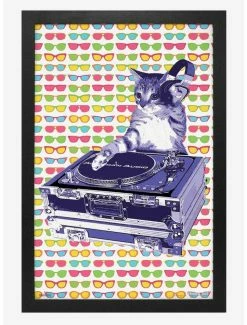 Hot Sale ⌛ Steez Dj Cat Poster 😀
