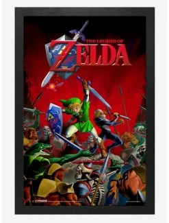 Flash Sale 🔥 The Legend Of Zelda Battle Poster 💯