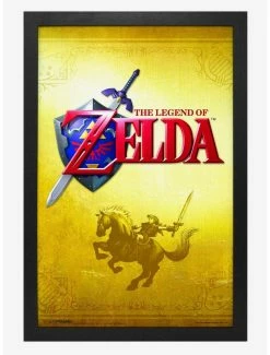 Brand new ✨ The Legend Of Zelda Gold Poster ❤️