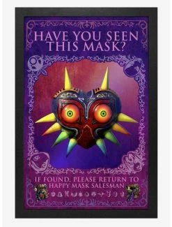 Flash Sale ✨ The Legend Of Zelda Have You Seen This Mask? Poster 🔥