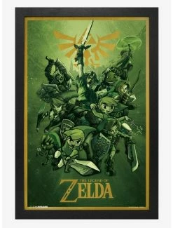 Outlet 🤩 The Legend Of Zelda Links Poster ⌛