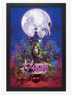 Buy 🔔 Nintendo The Legend Of Zelda Majora's Mask Framed Poster ✔️