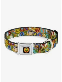 New 💯 Disney Pixar Up Stacked Wilderness Explorers Badges 🐶 Dog Collar Seatbelt Buckle 🤩