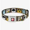 Best reviews of 🎉 Disney Pixar Wall-E & Eve Pose Face Hazard Blocks 🦮 Dog Collar Seatbelt Buckle 🔔