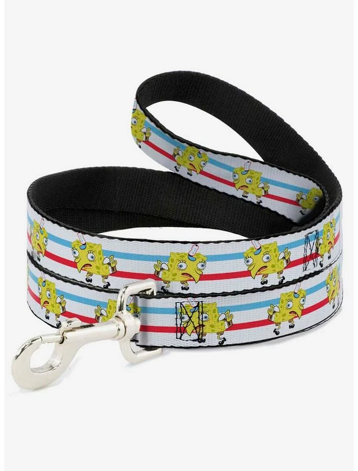 Discount ๐ Spongebob Squarepants Mocking Pose Striped ๐ฆฎ Dog Leash ๐ 1 Discount ๐ Spongebob Squarepants Mocking Pose Striped ๐ฆฎ Dog Leash ๐