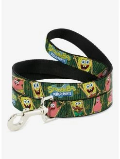 Best deal 💯 Spongebob Squarepants Patrick Starfish Bamboo Frames Logo 🐶 Dog Leash 💯
