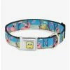 Best reviews of 🎁 Spongebob Squarepants Patrick Starfish Jellyfishing Scenes 🐕 Dog Collar Seatbelt Buckle 😉