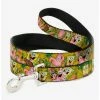 Hot Sale ✔️ Spongebob Squarepants Patrick Starfish Poses Pineapple 🐶 Dog Leash ✔️