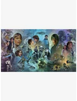 Budget 🎉 Star Wars Original Trilogy Peel and Stick Mural 🥰
