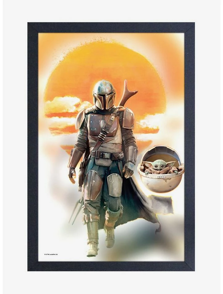 Top 10 ๐ฅ Star Wars The Mandalorian Mando & The Child Framed Poster โ 1 Top 10 ๐ฅ Star Wars The Mandalorian Mando & The Child Framed Poster โ