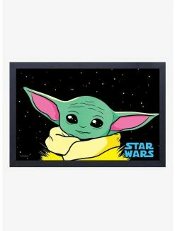Coupon 🎁 Star Wars The Mandalorian The Child Space Framed Poster ✔️