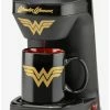 Outlet 😉 DC Comics Wonder 👩 Woman 1-Cup Coffee Maker with Mug 🎁