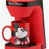 Hot Sale ⭐ Disney Mickey Mouse 1-Cup Coffee Maker with Mug 🤩