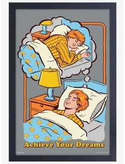 Cheapest ✨ Achieve Your Dreams Framed Poster By Steven Rhodes 🎁