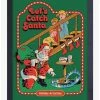 Flash Sale ❤️ Catch Santa Framed Poster By Steven Rhodes ⌛