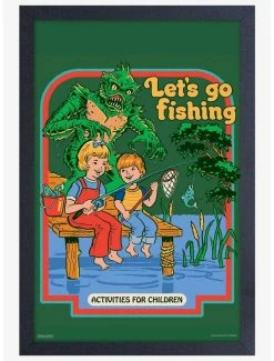 Best reviews of 😉 Go Fishing Framed Poster By Steven Rhodes 🎁