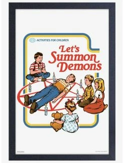 Discount 😉 Summon Demons Framed Print By Steven Rhodes 🌟