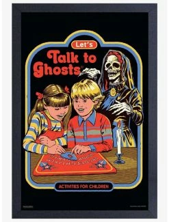 Promo 🔔 Tlak To Ghosts Framed Print By Steven Rhodes 💯