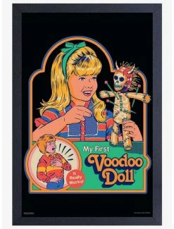 Budget 😉 Voodoo Doll Framed Print By Steven Rhodes 👍
