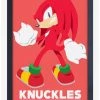 Deals ✨ Sonic The Hedgehog Modern Character Knuckles Framed Poster 🎉