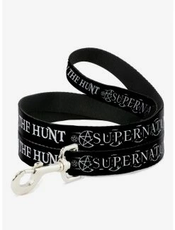 New 👏 Supernatural Join The Hunt Logo Pentagram 🦮 Dog Leash 🔥