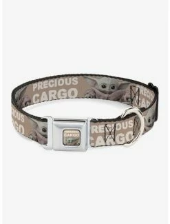 Buy 🔥 Star Wars The Mandalorian The Child Sitting Pose Precious Cargo Seatbelt Buckle 🐕 Dog Collar 😉