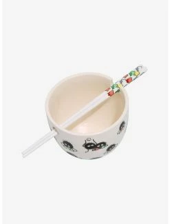 Best Sale 😍 Studio Ghibli Spirited Away Soot Sprites Ramen Bowl & Chopsticks 😉 -Furniture Outlet Store 13974682 av3