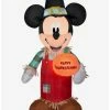 Discount 😉 Disney Mickey Mouse 👪 Thanksgiving Pumpkin Inflatable Décor ⌛