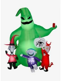 Buy 🧨 The Nightmare Before 🎅 Christmas Oogie Boogie And Creatures Inflatable Décor 🌟