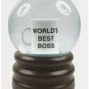 Flash Sale 🌟 The Office World's Best Boss Snow Globe 🔔