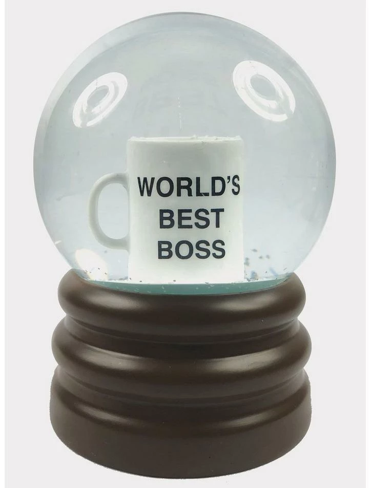 Flash Sale ๐ The Office World's Best Boss Snow Globe ๐ 1 Flash Sale ๐ The Office World's Best Boss Snow Globe ๐
