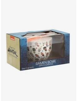 Top 10 🔥 Avatar: The Last Airbender Chibi Character Ramen Bowl With Chopsticks 🛒 -Furniture Outlet Store 14497066 av3