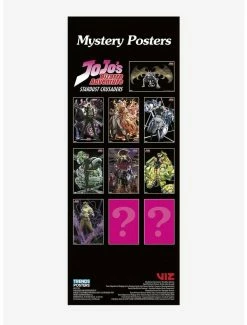 Discount ⌛ JoJo's Bizarre Adventure: Stardust Crusaders Blind Box Mystery Poster ❤️ -Furniture Outlet Store 14500283 av2